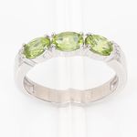 серебряное кольцо с полудрагоценными камнями 59402770